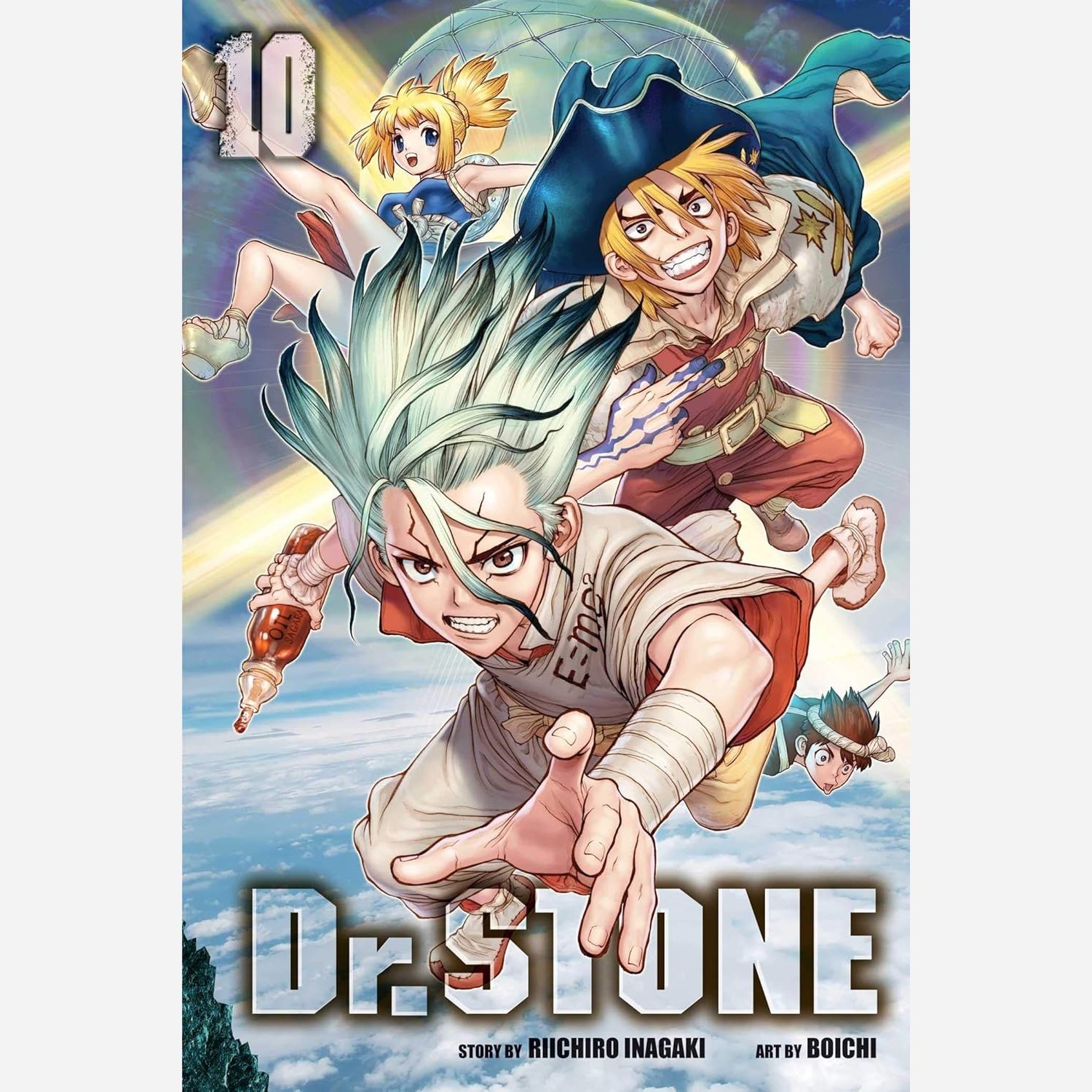 مانگا دکتر استون Dr. STONE 10 انگلیسی