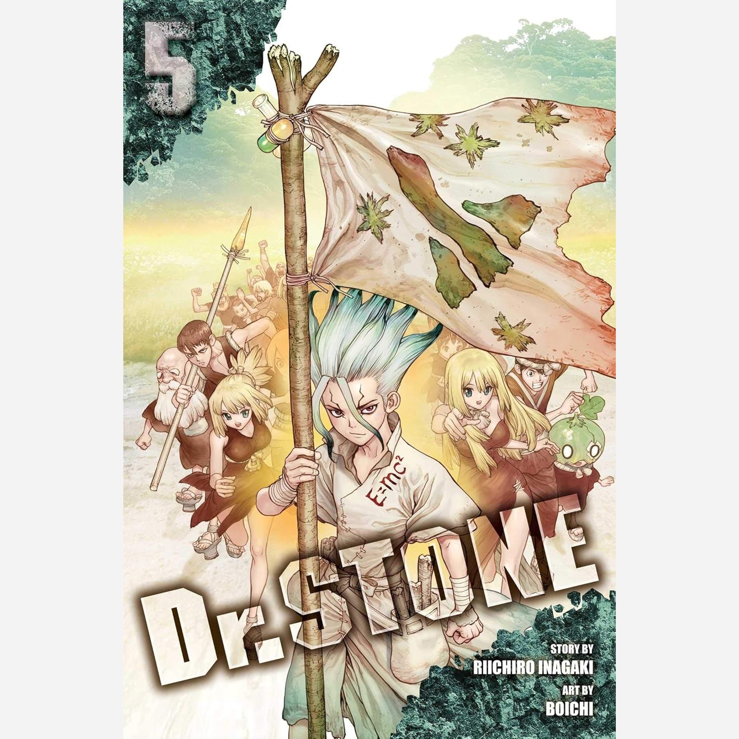 مانگا دکتر استون Dr. STONE 5 انگلیسی