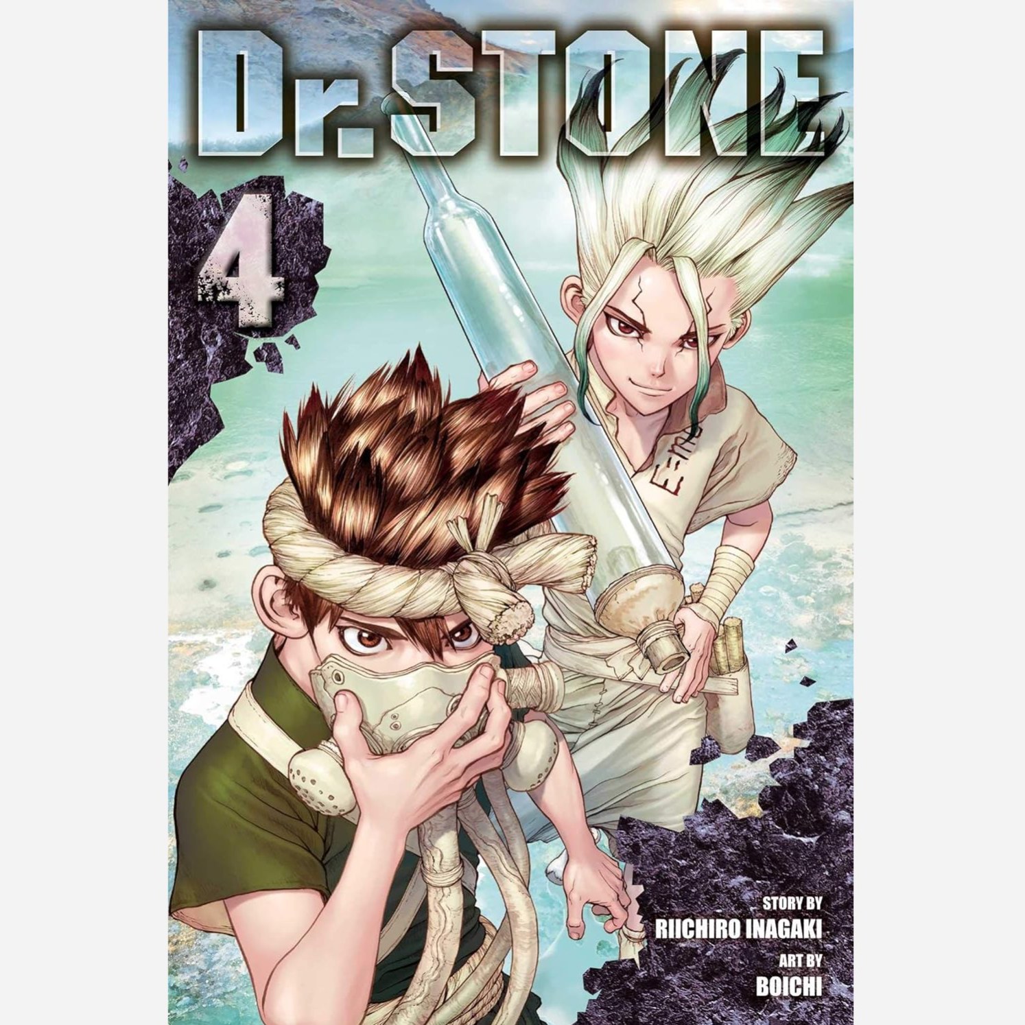 مانگا دکتر استون Dr. STONE 4 انگلیسی