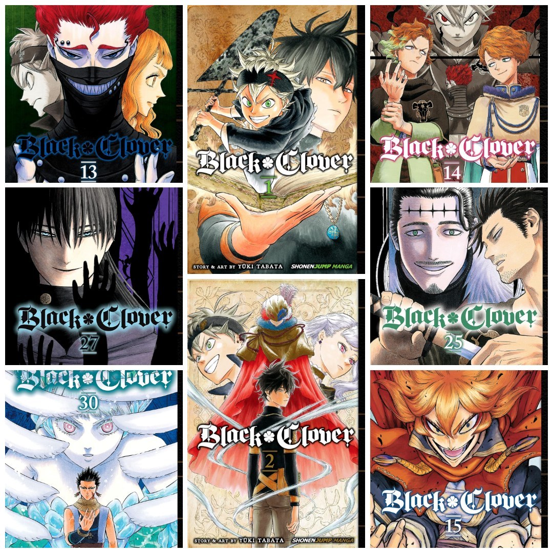 پک مانگا Black Clover تخفیف ویژه