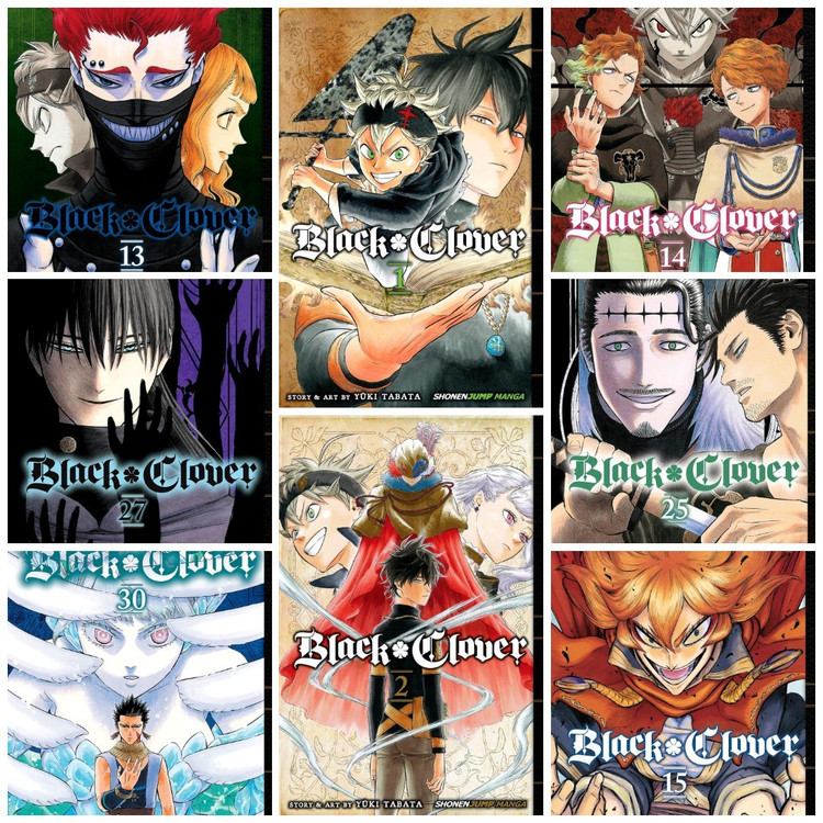 پک مانگا Black Clover تخفیف ویژه